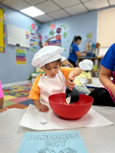 Child at Little Heaven Daycare